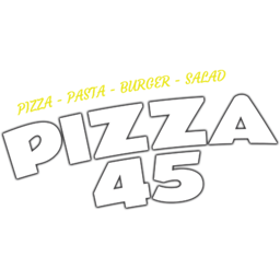 Pizza 45 logo.